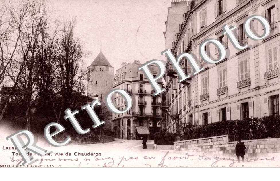 Tour de l&#039;halle, vue de Chauderon