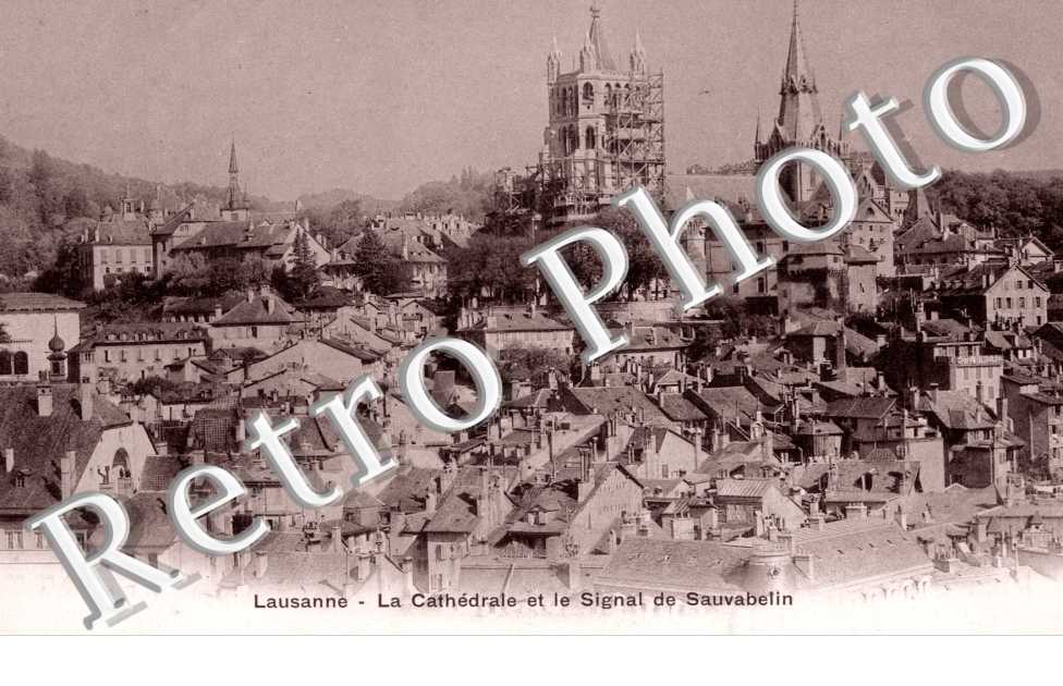 la Cathedrale et le Signal de Sauvabelin