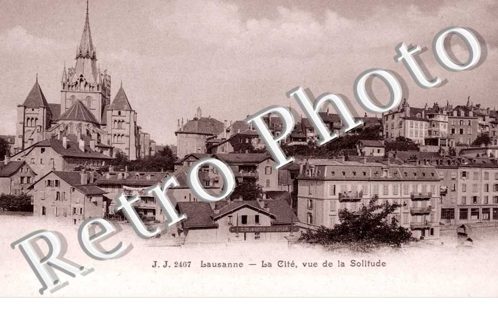 la Cite, vue de la Solitude