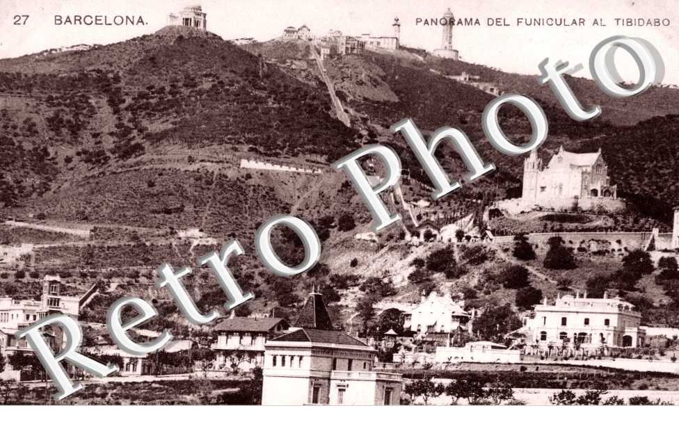 Panorama del Funicular al Tibidado