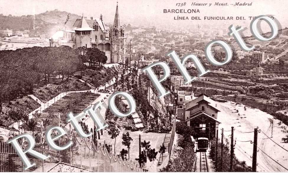 Linea del Funicular del Tibidabo
