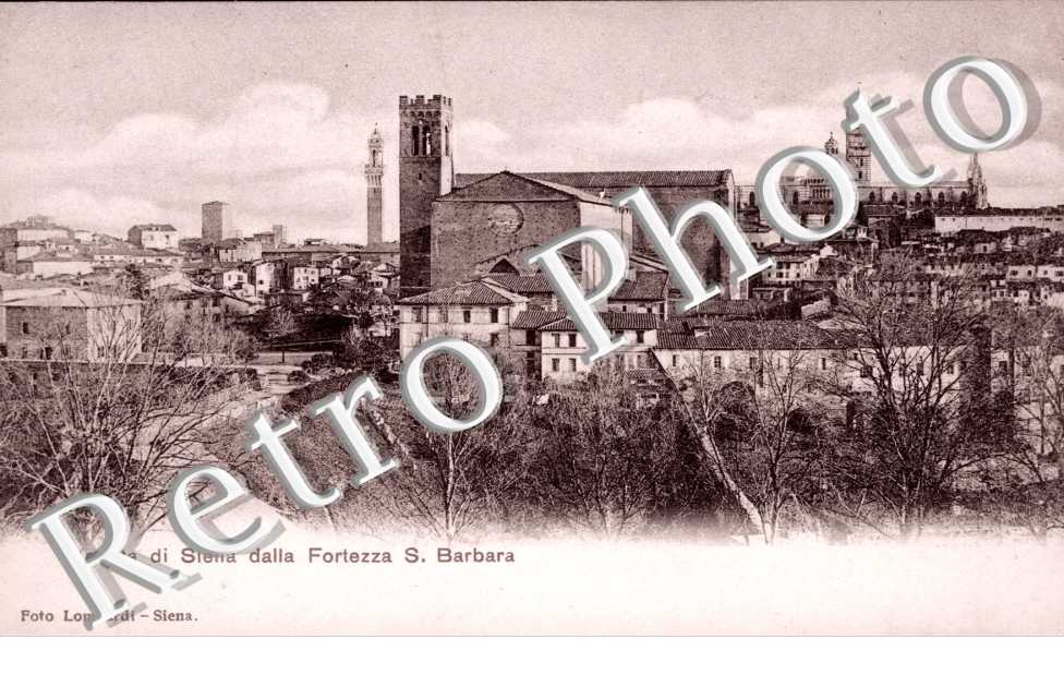 veduta di siena dalla forteza santa barbara