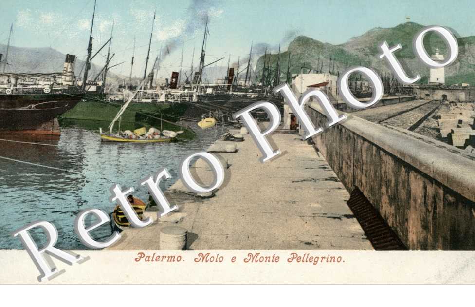 Molo e Monte Pellegrino