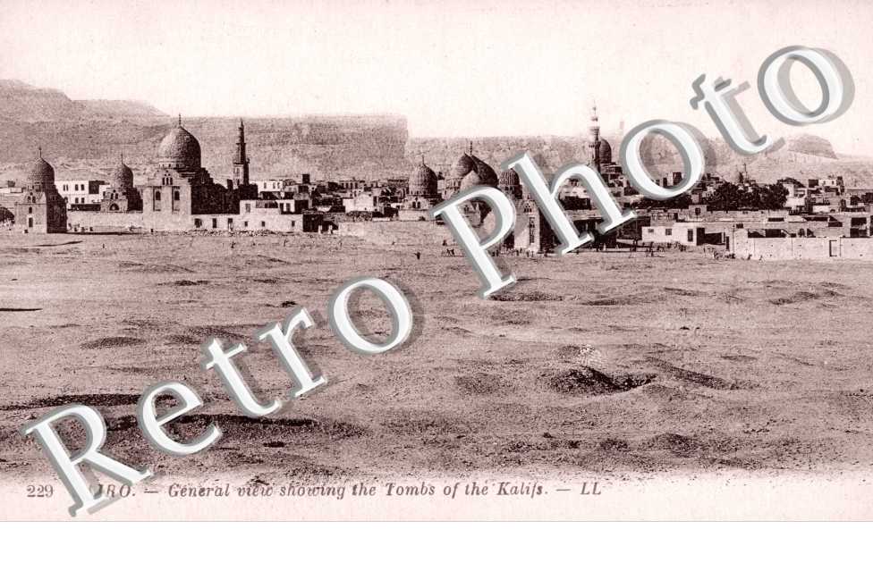 General view showing the Tombs of the Kalifs