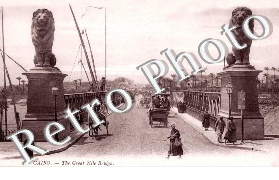 Cairo The great Nil Bridge