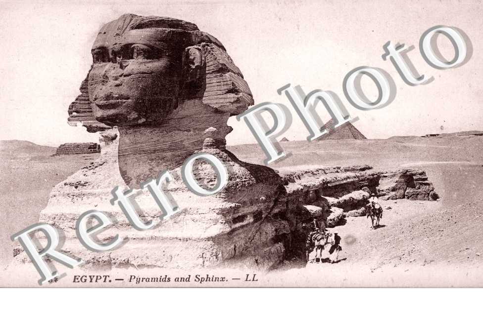 Pyramids and Sphinx