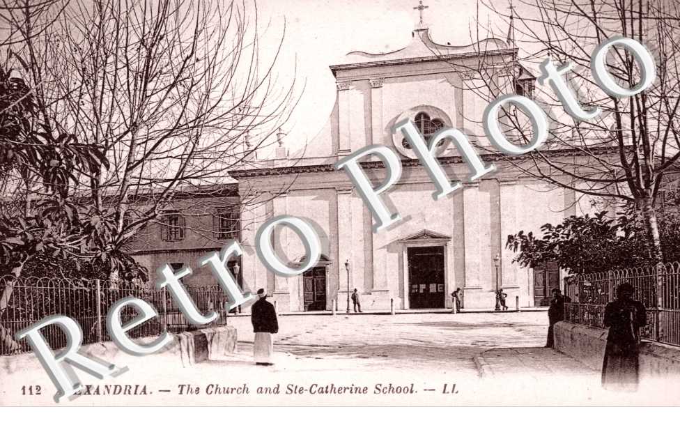 the Church and Sainte Catherine School