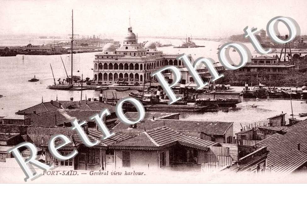 vue generale du port