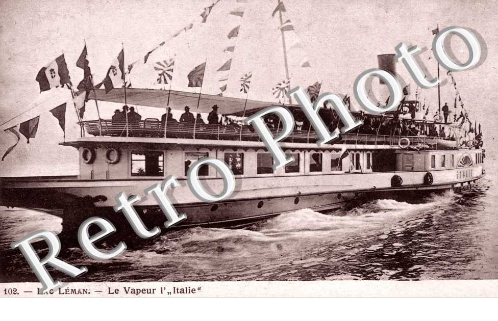 le Vapeur de l&#039;Italie, bateau