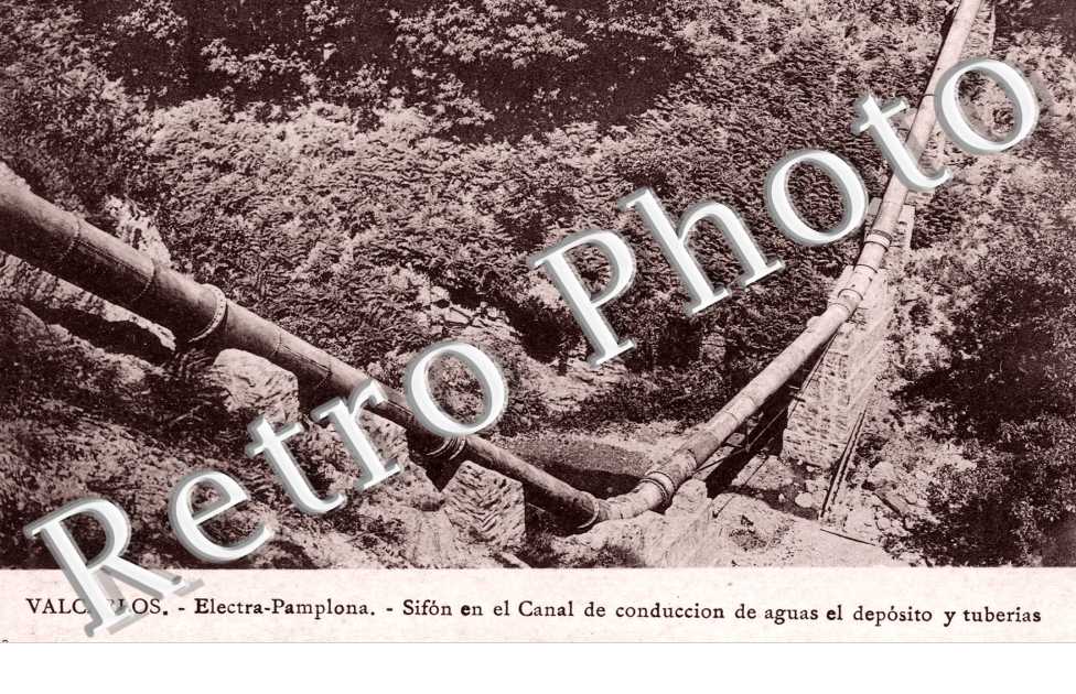 Electra Pamplona - Sifon en el canal de Conduccion...