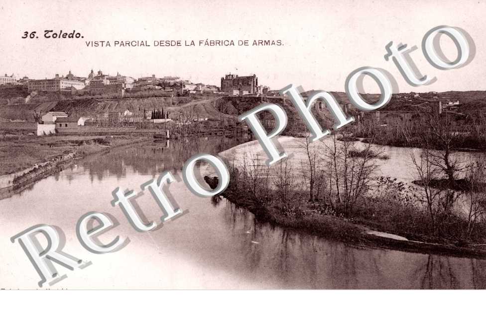 Vista parcial desde la fabrica de armas