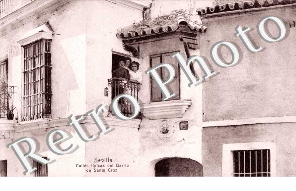 Calle tipicas del Barrio de Santa Cruz