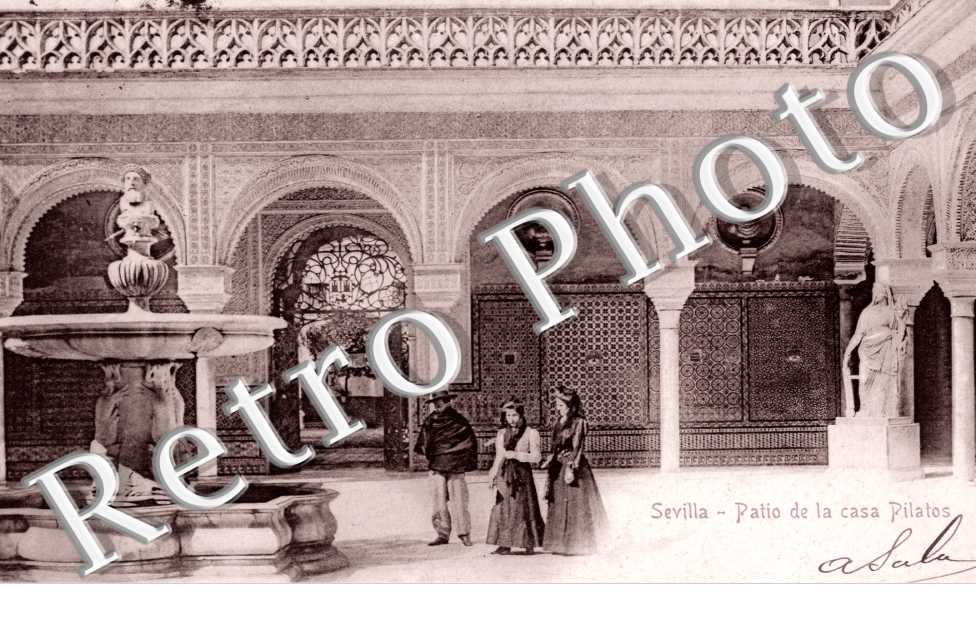 patio de la casa Pilatos