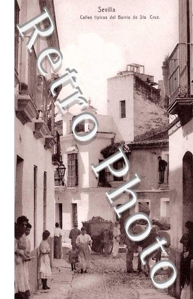 Calles Tipicas del barrio de Santa Cruz