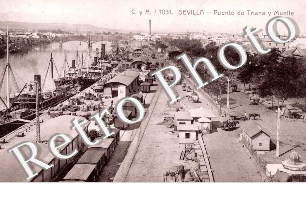 Puente de Triana y Muelle