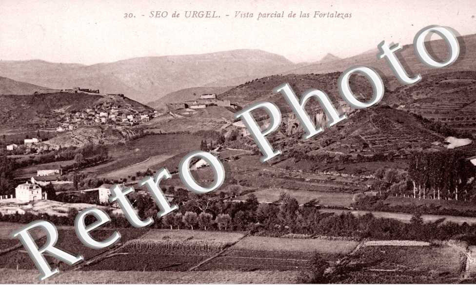 vista parcial de las fortalezas