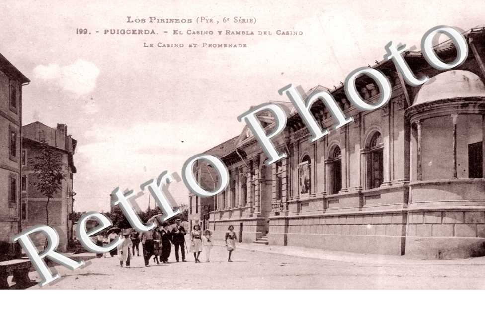 El casino y Rambla del Casino