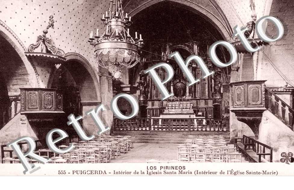 Interior de la iglesia Santa Maria