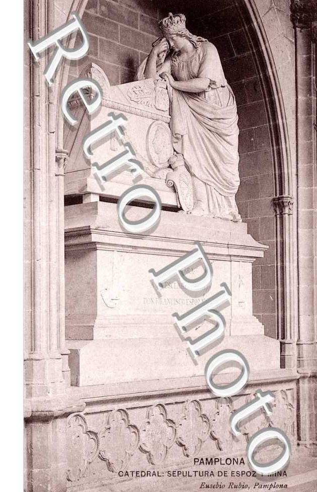 Pamplona - Catedral - Sepultura de Espoz y Mina
