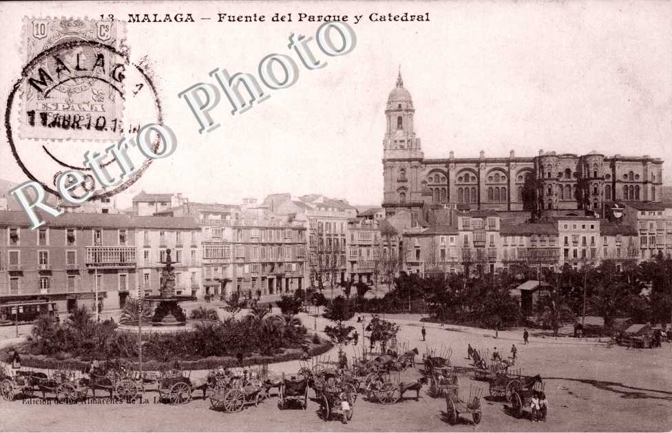 Fuente del Parque y Catedral
