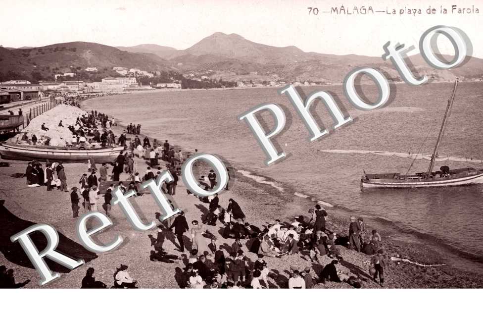 La playa de la Farola