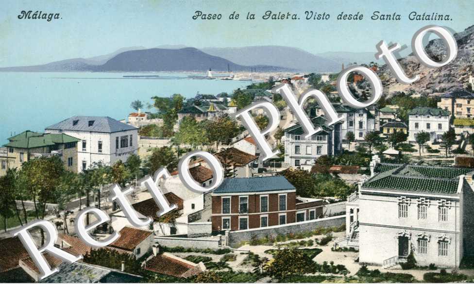 Paseo de la Galeta visto desde Santa Catalina