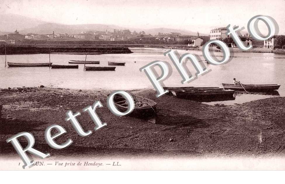 Vue prise de Hendaye