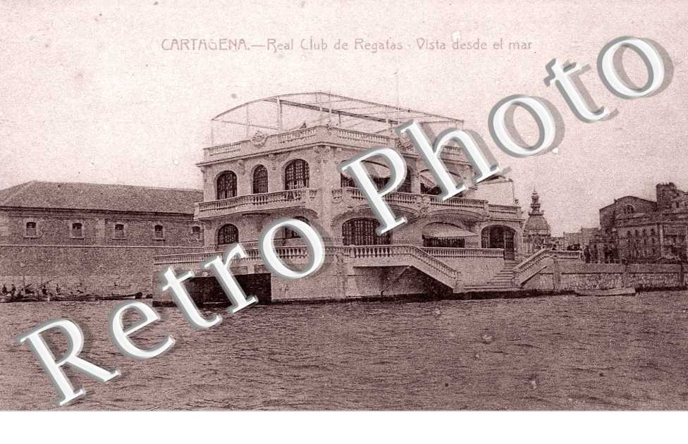 Real Club de Regatas, Vista desde el mar