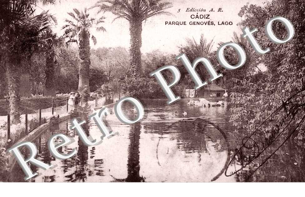 parque Genoves, lago