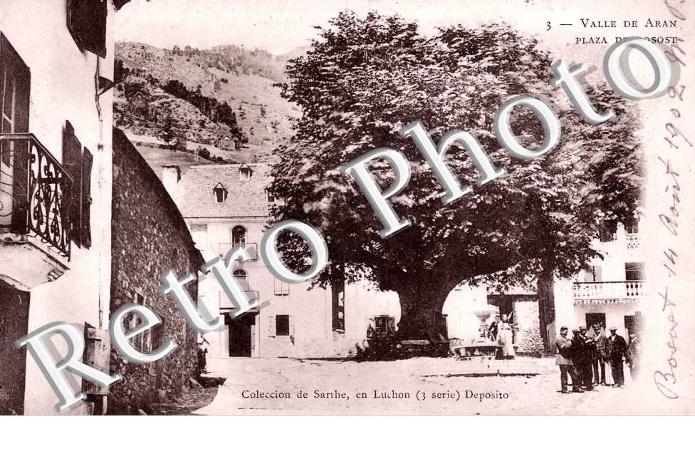 valle de Aran, plaza de Bosost
