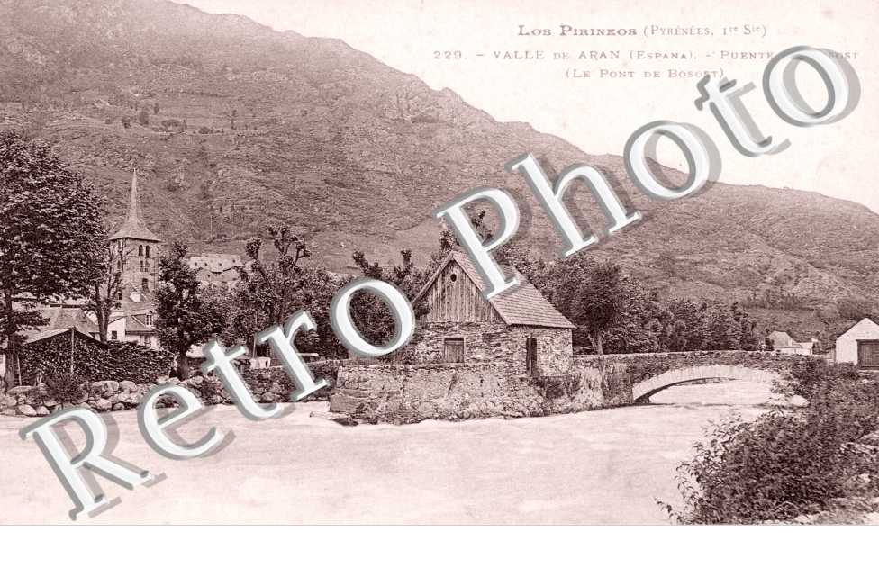 valle de Aran, puente de Bosost