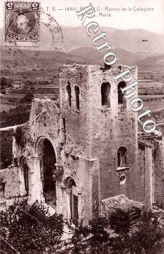 Ruinas de la Colegiata de Santa Maria