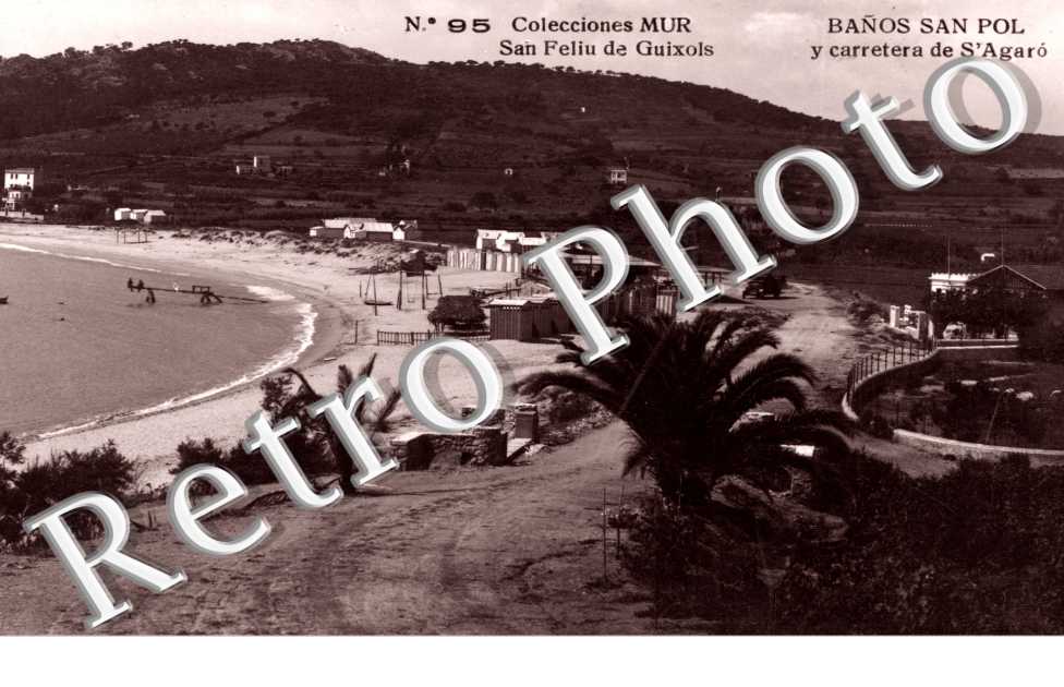 Baños San Pol y carretera de S&#039;Agaró