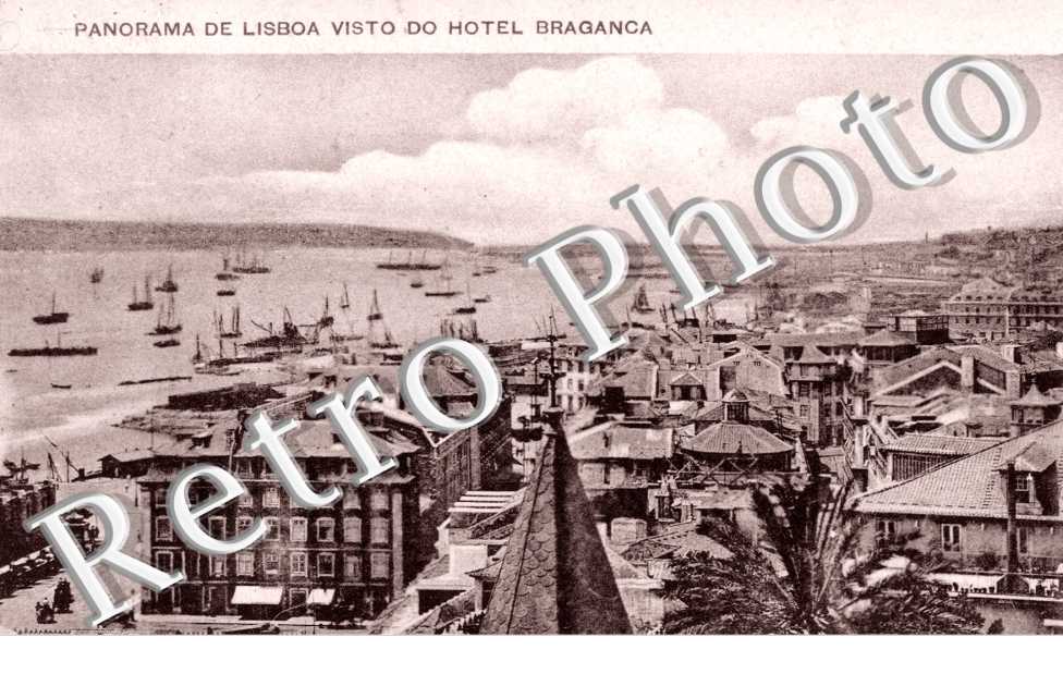 panorama de Lisboa visto do Hotel Braganca