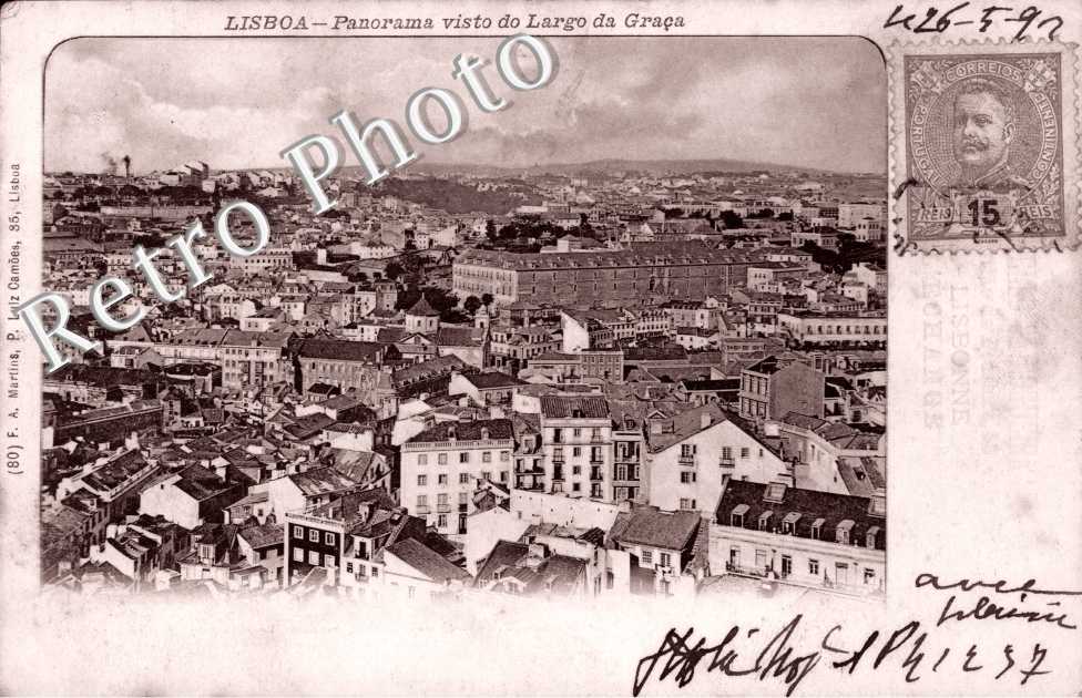 Panorama visto do Largo da Grapa
