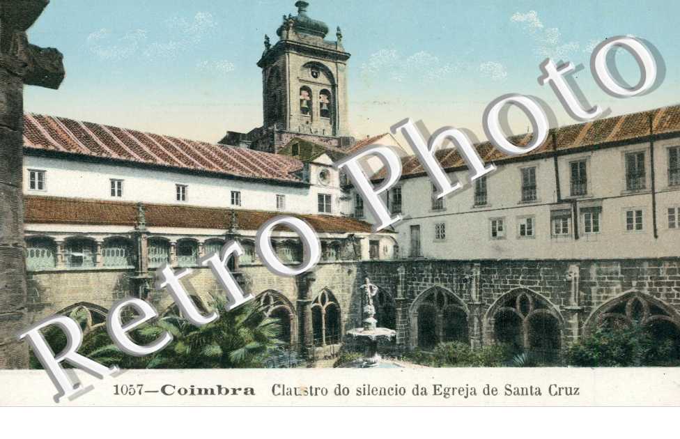 Claustro do silencio da Egreja de Santa Cruz