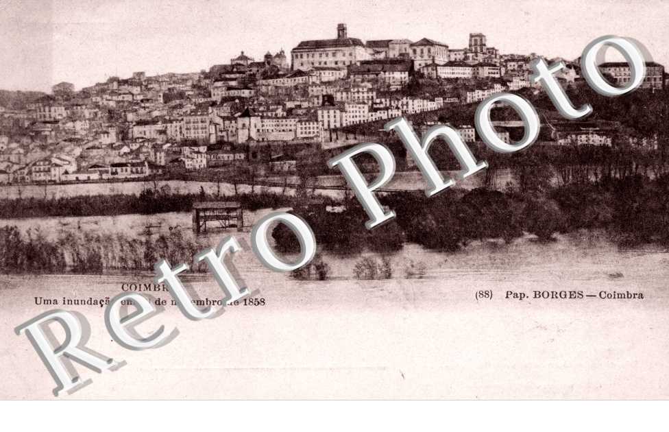 Uma inundacao em 30 de novembro de 1858