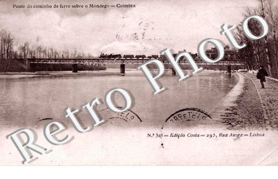 Ponte do caminho de ferro sobre o mondego