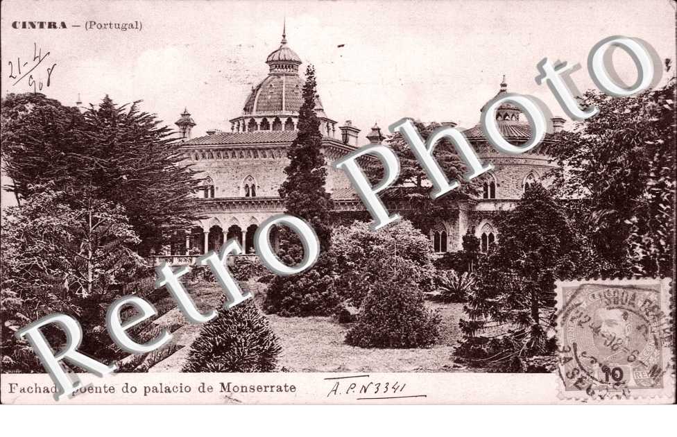 Fachada poente do Palacio de Monserrate
