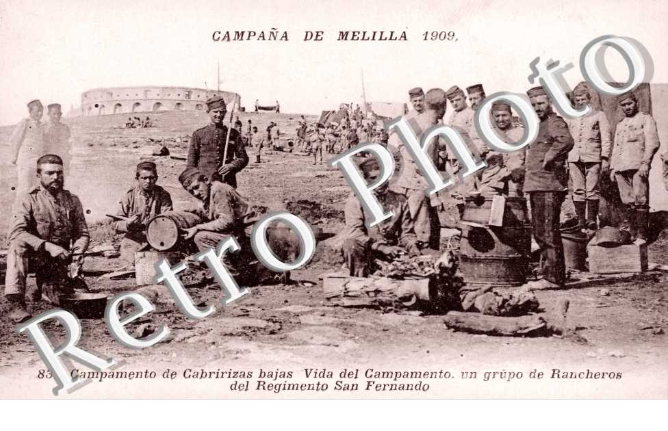 Campana de Melilla, Campamento de Cabririzas bajas