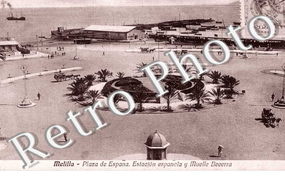 Plaza de Espana - Estacion espanola y Muelle Becerra