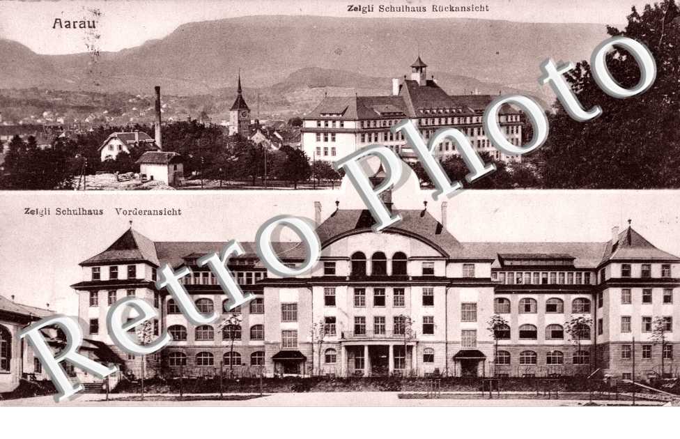 Zelgi Schulhaus Ruckansicht Zelgli Schulhaus