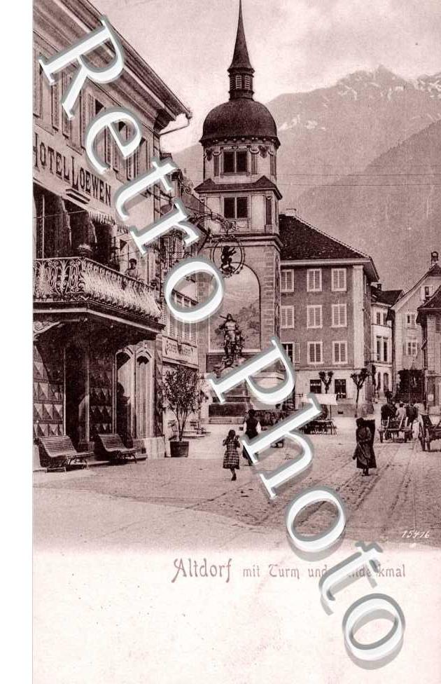 Mit Turm aund Telldenkmal