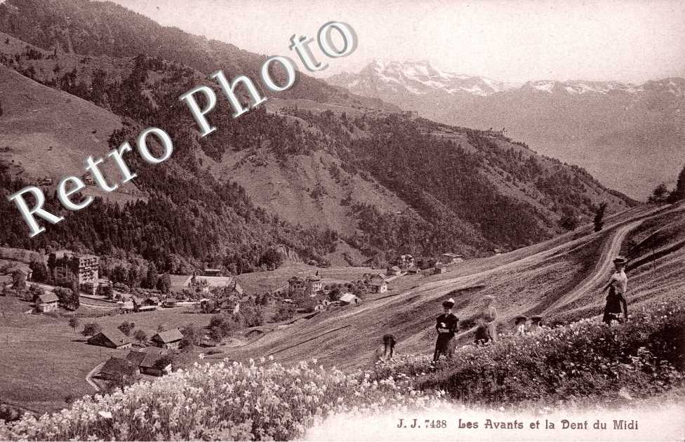Les Avants et la Dent du Midi