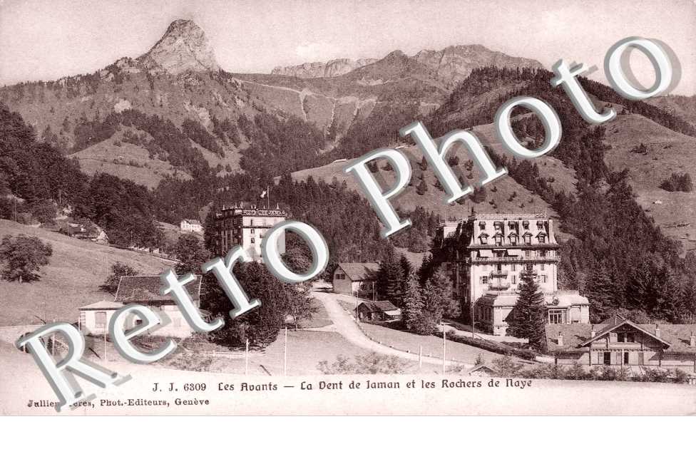 La Dent de Jaman et les Rochers de Maye