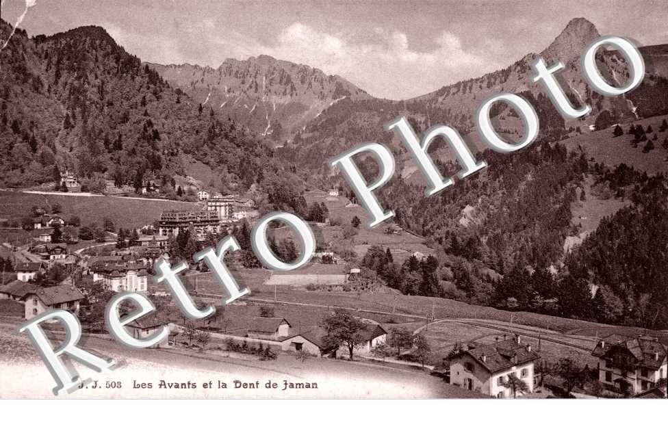 Les Avants et la Dent de Jaman