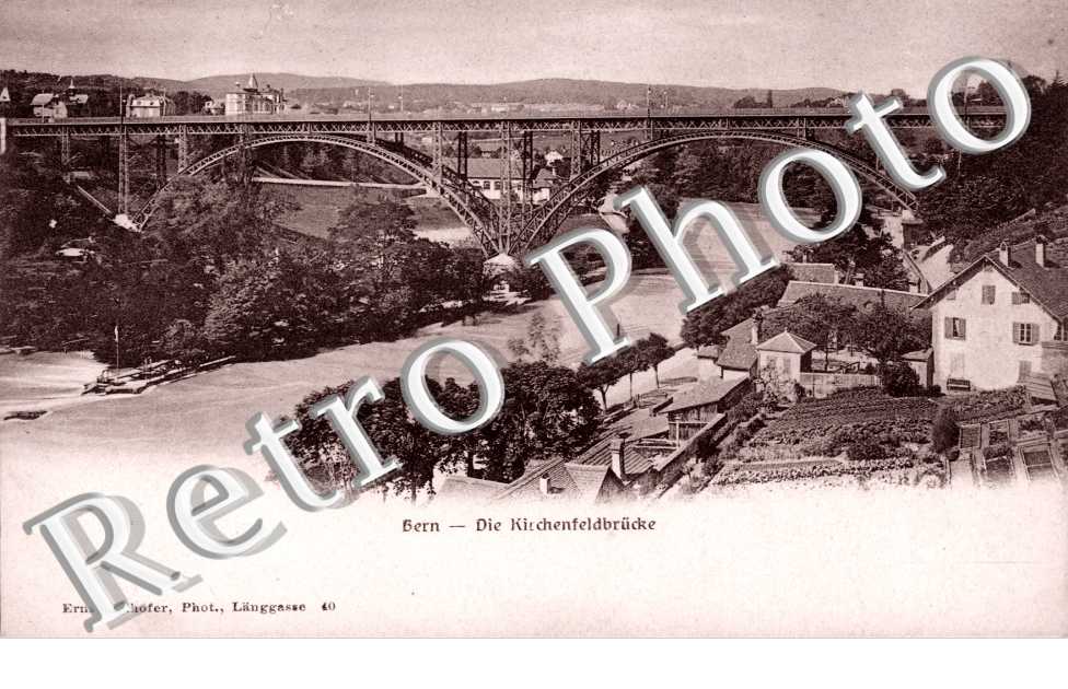 Die Kirchenfeldbrucke, Le pont sur le terrain de l&#039;eglise