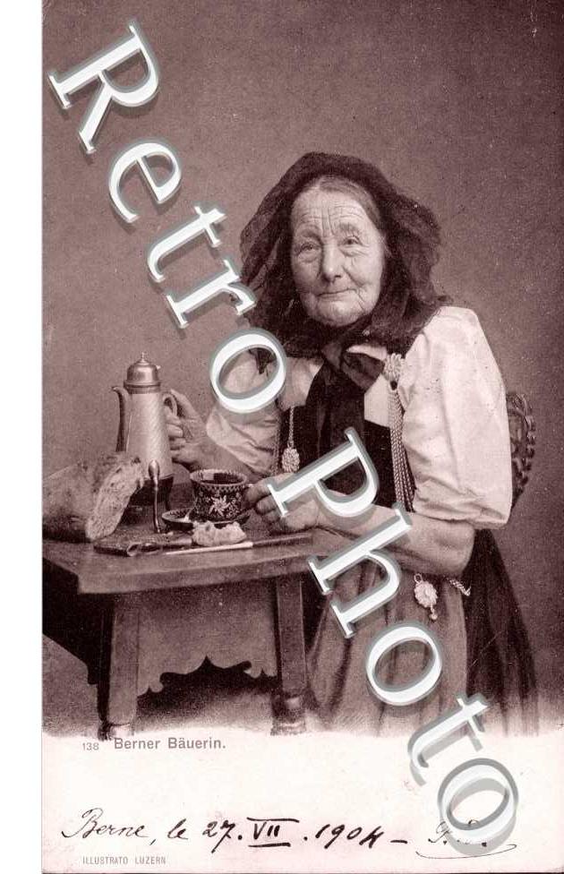 Berner Bauerin. La femme du fermier bernois