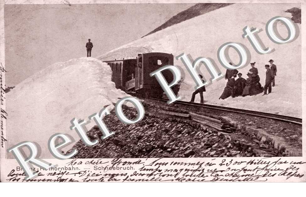 Brienz-Rothornbahn - Schneebruch