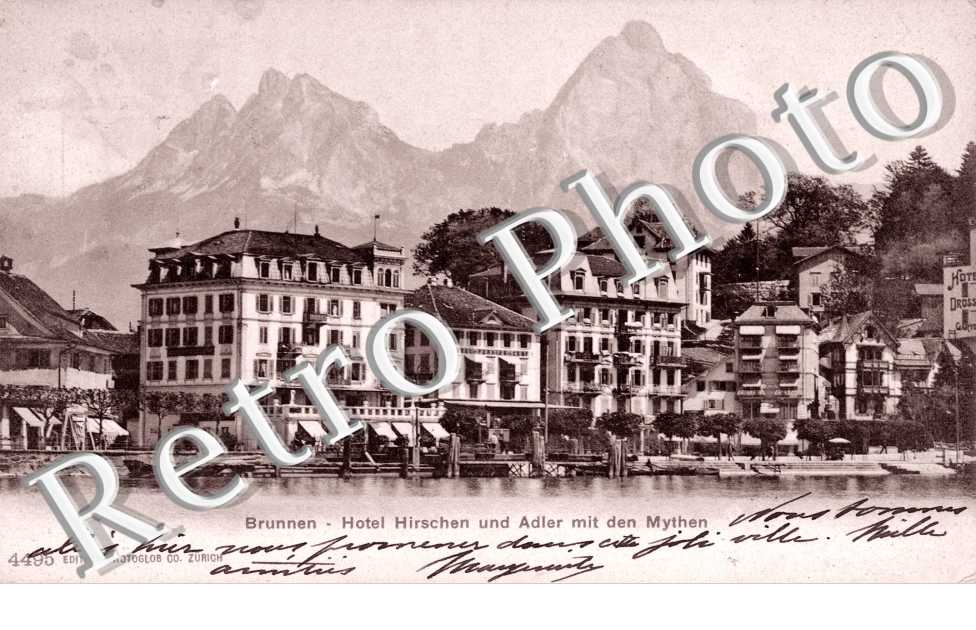 Hotel Hirschen und Adler mit den Mythen
